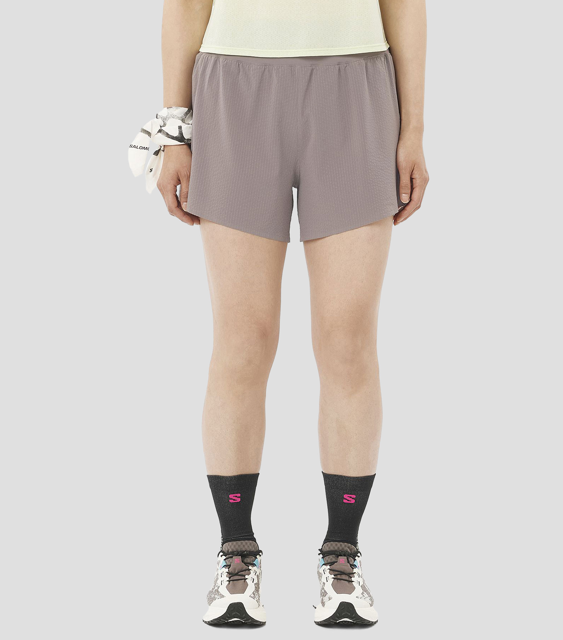 Short para correr liso Mujer